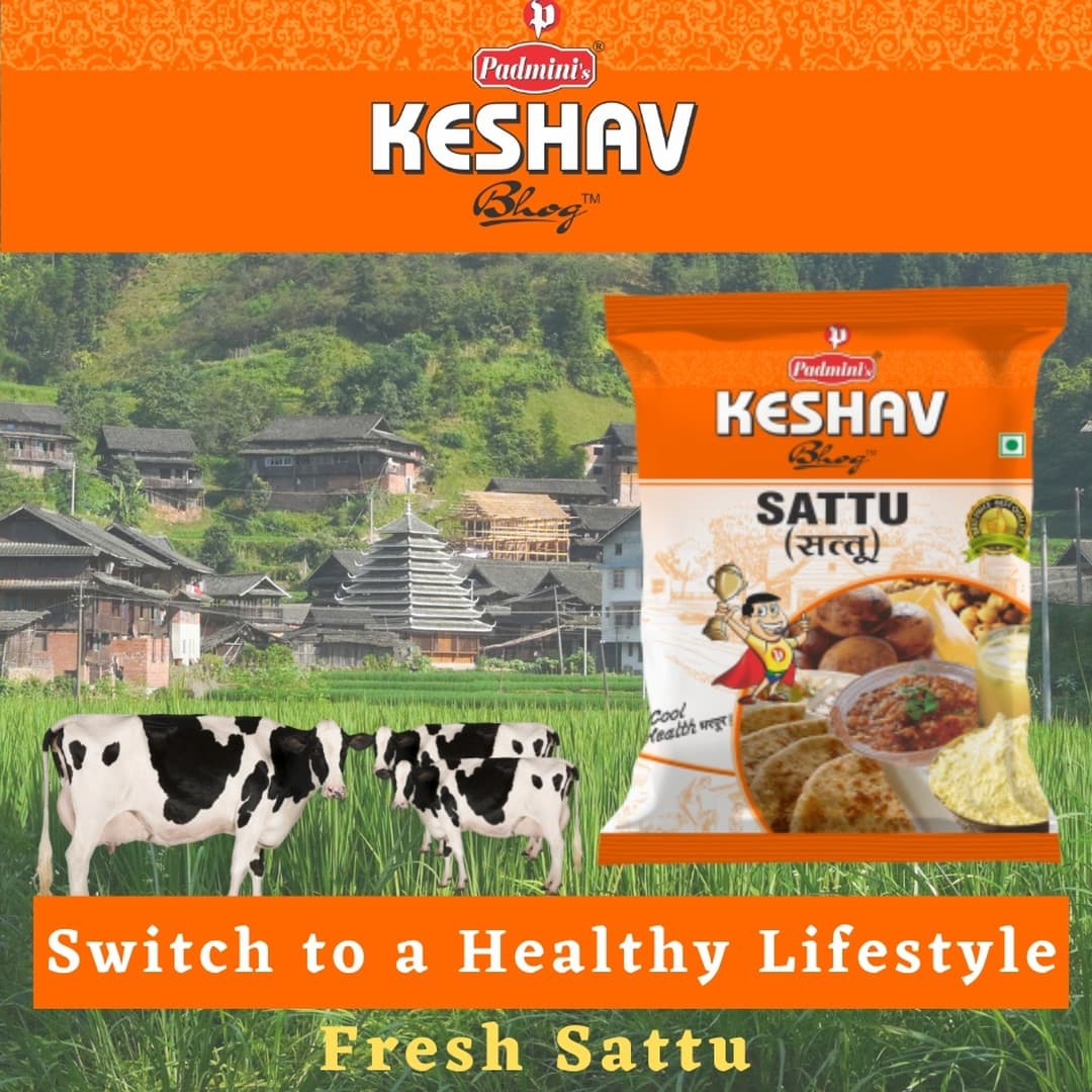 Keshav Bhog product range displayed at a retail store in Uttar Pradesh