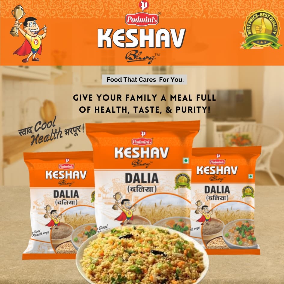 Healthy Dalia Breakfast Recipe (Broken Wheat Porridge)